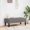 suoliukas su pagalve Taupe 113 x 57 x 39 cm audinys