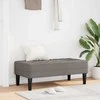 suoliukas su pagalve Taupe 113 x 57 x 39 cm audinys
