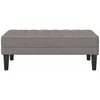 suoliukas su pagalve Taupe 113 x 57 x 39 cm audinys