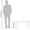 Suoliukas 90 cm Medžio masyvo guma