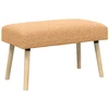 suoliukas Paprastas Smėlio 80 x 40 x 46 cm Bouclé