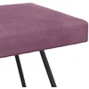 suoliukas Paprastas Violetinė 80 x 40 x 45 cm Aksomas