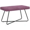 suoliukas Paprastas Violetinė 80 x 40 x 45 cm Aksomas