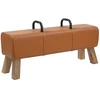 suoliukas Ruda 110 x 30 x 45 cm Tikra oda