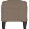 Suoliukas, taupe spalvos, 100x35x41cm, audinys