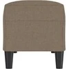 Suoliukas, taupe spalvos, 100x35x41cm, audinys