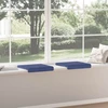 Suoliuko pagalvė 2 vnt. Aksomas Policijos mėlyna Gylis 35 cm