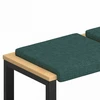 Suoliuko pagalvė 2 vnt. Audinys Tamsiai žalia Gylis 35 cm
