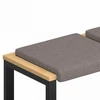 Suoliuko pagalvė 2 vnt. Audinys Taupe Gylis 35 cm