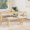 Suoliuko pagalvė 4 vnt. Pūkuota korduroja Kreminė Gylis 35 cm