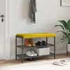 Suoliuko pagalvė Aksomas Geltona Gylis 35 cm