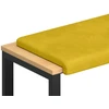 Suoliuko pagalvė Aksomas Geltona Gylis 35 cm