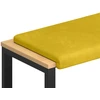 Suoliuko pagalvė Aksomas Geltona Gylis 35 cm