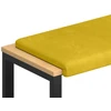 Suoliuko pagalvė Aksomas Geltona Gylis 35 cm