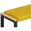 Suoliuko pagalvė Aksomas Geltona Gylis 35 cm