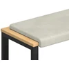 Suoliuko pagalvė Aksomas Kreminė Gylis 35 cm