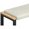 Suoliuko pagalvė Aksomas Kreminė Gylis 35 cm