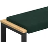 Suoliuko pagalvė Aksomas Tamsiai žalia Gylis 35 cm