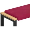 Suoliuko pagalvė Aksomas Vyno raudona Gylis 35 cm