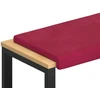 Suoliuko pagalvė Aksomas Vyno raudona Gylis 35 cm