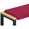 Suoliuko pagalvė Aksomas Vyno raudona Gylis 35 cm