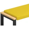 Suoliuko pagalvė Audinys Šviesi geltona Gylis 35 cm