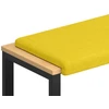 Suoliuko pagalvė Audinys Šviesi geltona Gylis 35 cm