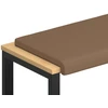 Suoliuko pagalvė Dirbtinė oda Kapučino Gylis 35 cm