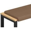 Suoliuko pagalvė Dirbtinė oda Kapučino Gylis 35 cm