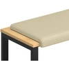 Suoliuko pagalvė Dirbtinė oda Kreminė Gylis 35 cm