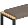 Suoliuko pagalvė Dirbtinė oda Pilka Gylis 35 cm