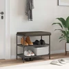 Suoliuko pagalvė Dirbtinė oda Pilka Gylis 35 cm