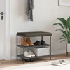 Suoliuko pagalvė Dirbtinė oda Pilka Gylis 35 cm