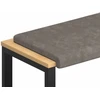 Suoliuko pagalvė Dirbtinė oda Pilka Gylis 35 cm