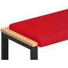Suoliuko pagalvė Dirbtinė oda Raudona Gylis 35 cm