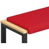 Suoliuko pagalvė Dirbtinė oda Raudona Gylis 35 cm