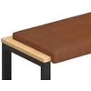 Suoliuko pagalvė Dirbtinė oda Ruda Gylis 35 cm