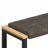 Suoliuko pagalvė Dirbtinė zomša Tamsiai pilka Gylis 35 cm