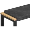 Suoliuko pagalvė Pūkuota korduroja Tamsiai pilka Gylis 35 cm