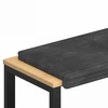 Suoliuko pagalvė Pūkuota korduroja Tamsiai pilka Gylis 35 cm