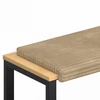 Suoliuko pagalvė Pūkuota korduroja Taupe Gylis 35 cm