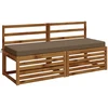 Suoliuko pagalvė SOEST 100% poliesteris Taupe 150 x 50 x 8 cm