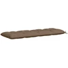 Suoliuko pagalvė VIANEN 100% poliesteris Taupe 180 x 60 x 12 cm