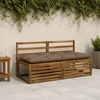 Suoliuko pagalvė VIANEN 100% poliesteris Taupe 160 x 60 x 12 cm