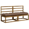 Suoliuko pagalvė VIANEN 100% poliesteris Taupe 180 x 50 x 12 cm