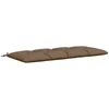 Suoliuko pagalvė VIANEN 100% poliesteris Taupe 140 x 60 x 12 cm