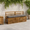 Suoliuko pagalvė VIANEN 100% poliesteris Pilka 150 x 30 x 12 cm