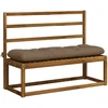 Suoliuko pagalvė VIANEN 100% poliesteris Taupe 100 x 40 x 12 cm