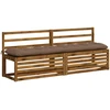Suoliuko pagalvė VIANEN 100% poliesteris Taupe 200 x 40 x 12 cm