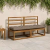 Suoliuko pagalvė VIANEN 100% poliesteris Taupe 180 x 50 x 12 cm